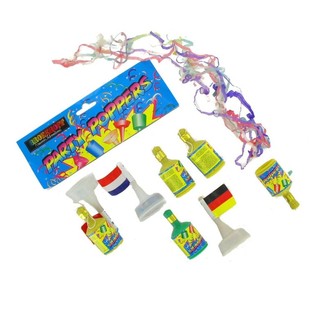 Lanzadores de Confeti Party Poppers (11x5 uds.)