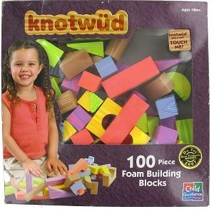 Bloques de Construcción de Espuma KNOTWUD 100 (4 uds.)