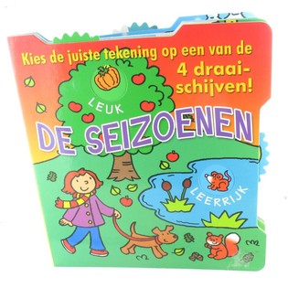 Libro infantil con rueda giratoria - Modelo 1 (4 uds.)