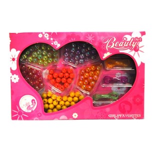 SET DE CUENTAS DE LUJO PARA NIÑAS (24 uds.)