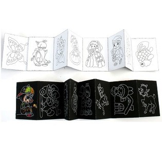 Libro Mágico de Colorear para Rascar (47 uds.)
