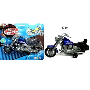 MOTO DE FRICCIÓN GRANDE EN TARJETA (12 uds.)