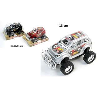 Coches 4x4 de Fricción en Blíster (12 ud.)