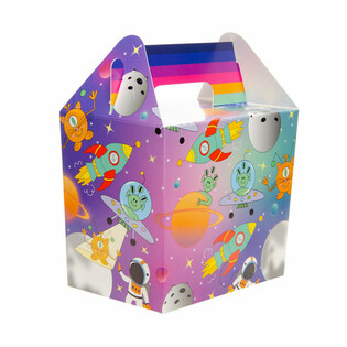 Caja de Menú / Caja de Regalo Espacio 14x10x17 cm (12 unidades)