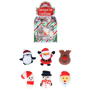 Figuras Squishy de Navidad para T&oacute;mbola (96 uds.)