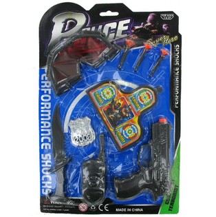 SET DE JUGUETE POLICE FORCE EXTRA EN BLÍSTER (5 pzs)